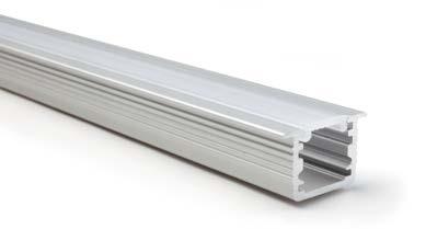 28 PROFILES FOR FLEXYLED A B DIVA Aluminium profile and accessories for recessed