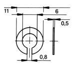 50F Series Stud Installation Instructions Style Dimensions Materials / Finish P Part No.
