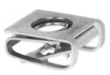tensile strength 250 N Type 2 Clip-On Spring steel / zinc - flake coated F =