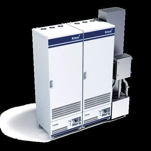 5 HVAC System Needed Lead Acid Kokam UPS -25~45 Wider Temperature Range 50 10 Lead Acid Kokam UPS Higher energy density/lighter weight allows for integration of