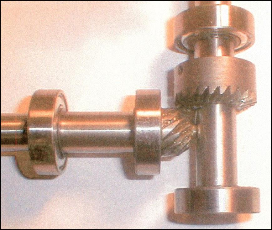 47 Figure 16: The shafts, gears, and bearings housed in
