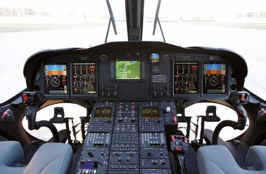 ADVANCED TECHNOLOGY State-of-the-art avionics and large displays work together with the 4-axis digital autopilot with auto hover and full digital electronic engine control (FADEC) to minimise pilot