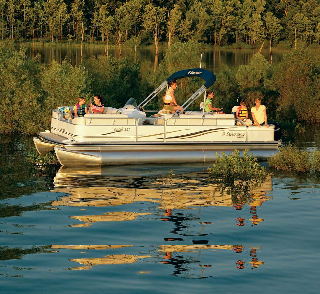 T R I N I D A D 18 Trinidad 222 shown Angling Ease, Cruising Comfort.