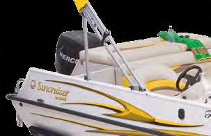 Trolling Motor Receptacle Angler models come pre-wired for easy trolling motor installation with a 24 volt