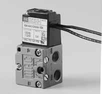 BA Option With Flow Controls KJ Option Small 4-Way IN-Stock MAC Valves 45 Series Direct Solenoid Operated Valves B CYL B A A conduit option