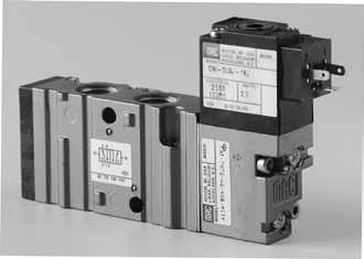 Small 4-Way IN-Stock MAC Valves 400 Series Individual Inline Solenoid Pilot Operated Valves C V =1.