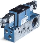 Direct solenoid and solenoid pilot operated valves Series 82 Function Port size Flow (Max) Manifold mounting Series 4/2-4/3 G1/4 - G3/8 1350 Nl/min sub-base non plug-in OPERTIONL ENEFITS 1.
