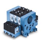 Direct solenoid and solenoid pilot operated valves Series 800 Function Port size Flow (Max) Manifold mounting Series 5/2-5/3 G1/4 - G3/8 1400 Nl/min OPERTIONL ENEFITS 1.