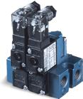 Direct solenoid and solenoid pilot operated valves Series 35 Function Port size Flow (Max) Manifold mounting Series 3/2 NO-NC, 2/2 NO-NC M5, G1/8 100 Nl/min sub-base non plug-in OPERTIONL ENEFITS 1.