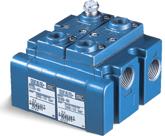 R e m o t e a i r v a l v e s Series 900 Function Port size Flow (Max) Manifold mounting Series 4/2 G1/8 - G1/4 1400 Nl/min stacking OPERTIONL ENEFITS 1.