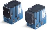 R e m o t e a i r v a l v e s Series 6300 Function Port size Flow (Max) Individual mounting Series 4/2-4/3 G1/4 - G3/8 - G1/2 3000 Nl/min sub-base OPERTIONL ENEFITS 1.