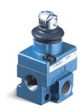Mechanically and manually operated valves Series 1100 Function Port size Flow (Max) Individual mounting Series 3/2 NO-NC, 2/2 NO-NC G1/8 - G1/4 180 Nl/min Inline OPERTIONL ENEFITS 1.