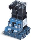 Direct solenoid and solenoid pilot operated valves Series 100 Function Port size Flow (Max) Manifold mounting Series 3/2 NO-NC, 2/2 NO-NC G1/8 140 Nl/min sub-base non plug-in OPERTIONL ENEFITS 1.