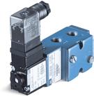 Direct solenoid and solenoid pilot operated valves Series 700 Function Port size Flow (Max) Individual mounting Series 4/2 G1/8 - G1/4 700 Nl/min inline OPERTIONL ENEFITS 1.