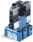 Direct solenoid and solenoid pilot operated valves Series 900 Function Port size Flow (Max) Manifold mounting Series 4/2 G1/8 - G1/4 - G3/8 1400 Nl/min stacking OPERTIONL ENEFITS 1.