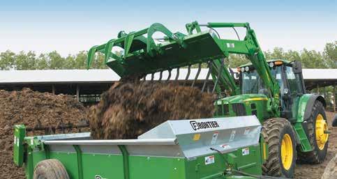 Use a Manure Fork with Grapple to tackle jobs around your dairy or beef operation. From moving manure to hay clean up this handy implement helps make material handling less of a chore.