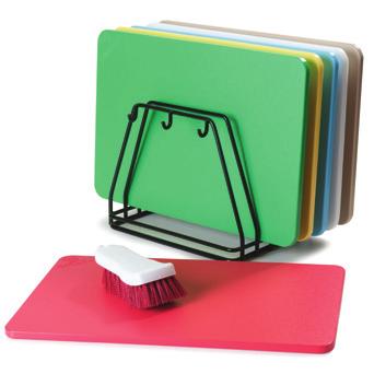 CUTTING BOARDS & ACCESSORIES Sparta Spectrum Cutting Boards Sparta Spectrum Color-Coded Products are a key group of CCP (Critical Control Point ) Products designed to promote safe food handling and