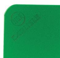 surface, and a high stability, warp-resistant cutting board Hygienic surface texture on boards prevents deep cuts and is easy to clean NSF Listed; dishwasher safe Sparta Spectrum Color-Coded System