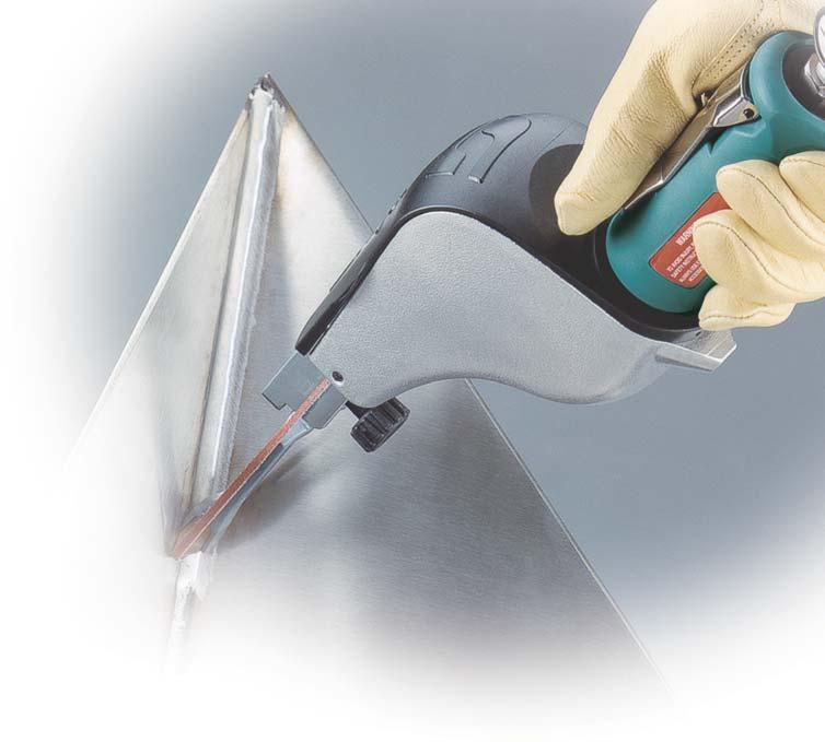 The Original Dynafile Air-Powered Abrasive Belt Tool The Best Tracking Abrasive Belt Tool in the World!