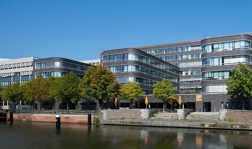 Hörmann Brand Quality Top safety and reliability DB Hammerbrook headquarters in Hamburg with Hörmann products In-house