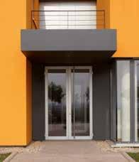 In addition, T30 aluminium fire-rated doors have a general official approval for
