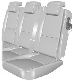 Seats WARNINGS Make sure that the seats and the seatbacks are secure and fully