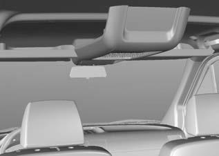 Convenience features Seat back trays WARNING Do not use the trays when the vehicle is moving. Make sure that you secure the trays in the lowered position before setting off.