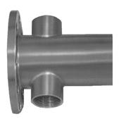 JCM Fabricated Spools and Bypass Tees 20 Fabricated Plain End Tee 22 Fabricated Flanged x Plain End Tee 23 Bypass Tee (Flg x Flg x Flg) Sizes 3 and Larger,