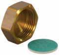 83 Q&E Manifold end cap with full seal Made of plated brass. ¾ FT 1001337 1 3.