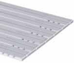 Siccus 12 Floating Panels Can be laid directly on to an existing oor Expanded polystyrene provides thermal insulation and improved performance Can be easily adapted to suit different size and shaped