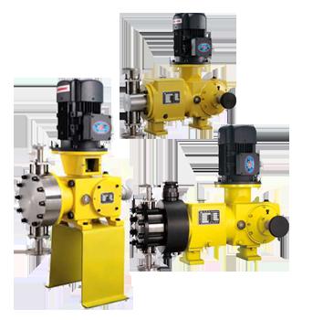 Introduction of Metering Pump The metering pump is a positive displacement chemical dosing device with the ability to vary capacity manually or automatically as process conditions require.