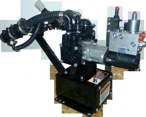 GX5 INSTALLATION (Read Instructions Completely before Beginning Installation) MOUNTING Shown below is the AgXcel GX5 D70 2 diaphragm pump system.