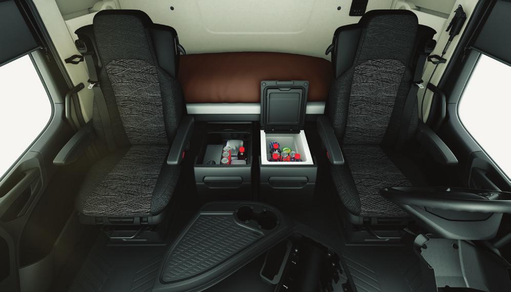 What s more, a huge variety of storage space is on offer lockers above the windscreen, lockers and drawers under the bed, drawers under the dashboard all designed to fit the items needed every day in