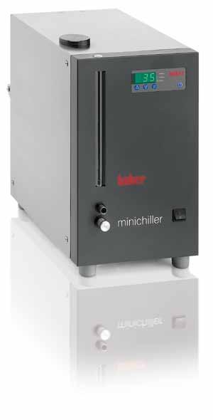 Chillers (bench-top) Minichiller Small, robust and cost effective with a stainless steel casing, the Minichiller is the smallest Unichiller in the world.