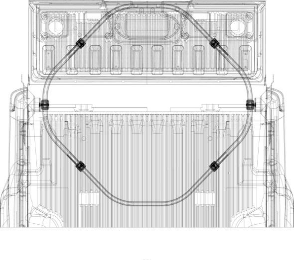 INSTALLATION PROCEDURE: FOR BED EXTENDER Fig. 9 9) Hold the Bed Extender at a vertical position.