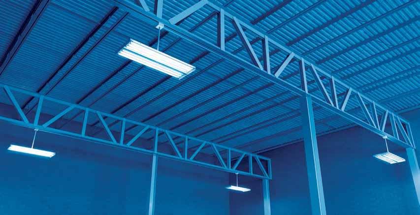 The I-BEAM IBZ system is the most widely used and specified fluorescent high bay in the industry.