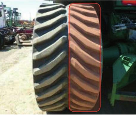 USE, CARE AND MAINTENANCE TREAD WEAR ROADING Operating equipment on a paved road ( roading ) is one of the most severe causes of