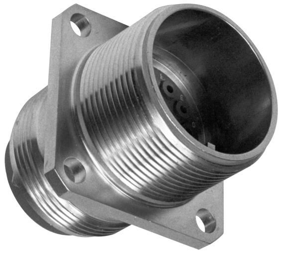 Amphenol /Matrix MS/Standard Cylindrical MIL-C-5015 Connectors with crimp rear release contacts MS3450 wall mounting receptacle MS3451 cable connecting receptacle MS3452 box mounting receptacle