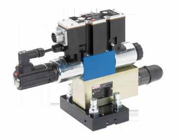 Components and Spare Parts Training Systems for Hydraulics Components - Valves 111 Directional valves - proportional servo valves with feedback 4/3-way proportional directional control valve