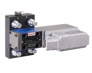 112 Training Systems for Hydraulics Components and Spare Parts Components - Valves Directional valves - proportional servo valves with feedback 4/4-way closed loop control valve 4WRPEH6 with