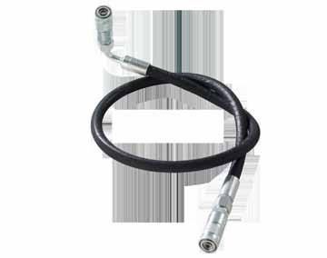 Components and Spare Parts Training Systems for Hydraulics Hydraulics Accessories 137 Hoses with Couplings Hose line 700 mm with 90 fitting R961004332 Type short description HOSELINE