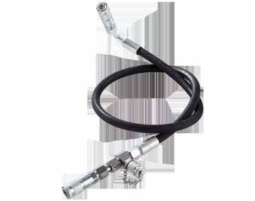138 Training Systems for Hydraulics Components and Spare Parts Hydraulics Accessories Hoses with Couplings Hose line 700 mm with 90 fitting and mini gauge port R961004329 Type short description HOSE