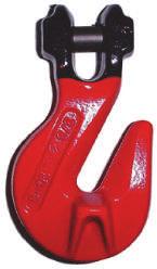 VGD Grade 80 Clevis Grab Hooks Easily attaches to Grade 80 chain with pin and cotter. Approved for overhead lifting, when all components are grade 80.