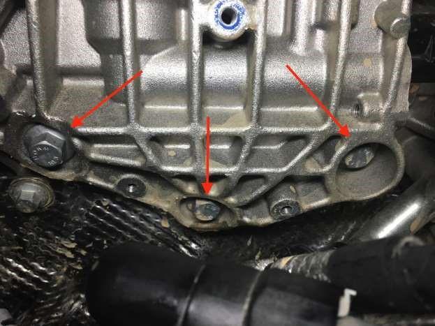 Remove the Lower EGR Cooler Manifold by locating and removing (3) 13mm bolts (Note: 2 of these