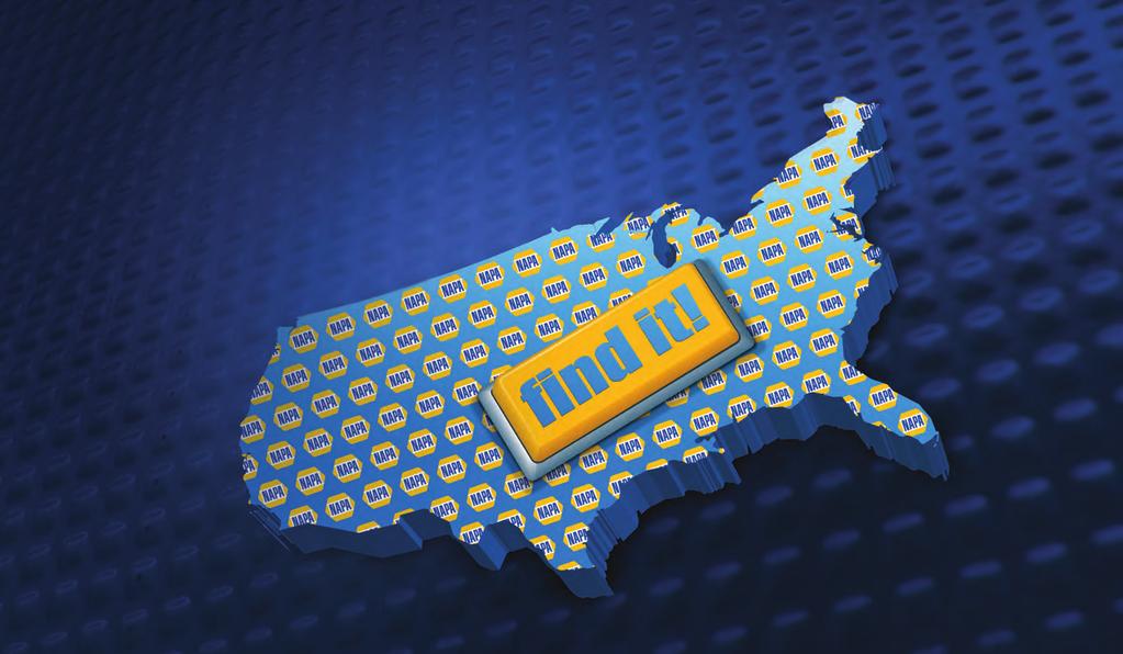 Need It? NEW NAPA PROLink Find-It Option Gives You Instant Access to Nationwide Inventory NAPA wants to be your single-source supplier when you need help locating those hard-to-find items.