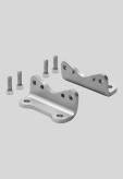 Linear drives DGPL Accessories Foot mounting HP (order code: F) Material: Galvanised steel DGPL- Free of copper and PTFE + = plus stroke length Dimensions and ordering data For AB AH AO AT AU SA TR