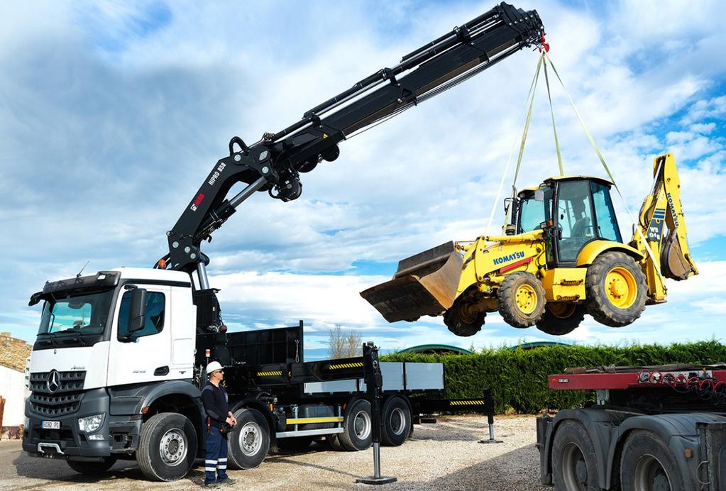 Truck-mounted Crane Truck-mounted Crane (loader crane) is a