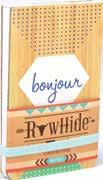 RAWHIDE Notepads 180 lined pages, acid free paper, perfect