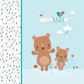 99 PPT069 baby general (printed linen spine with emboss finish) PPT070 baby girl