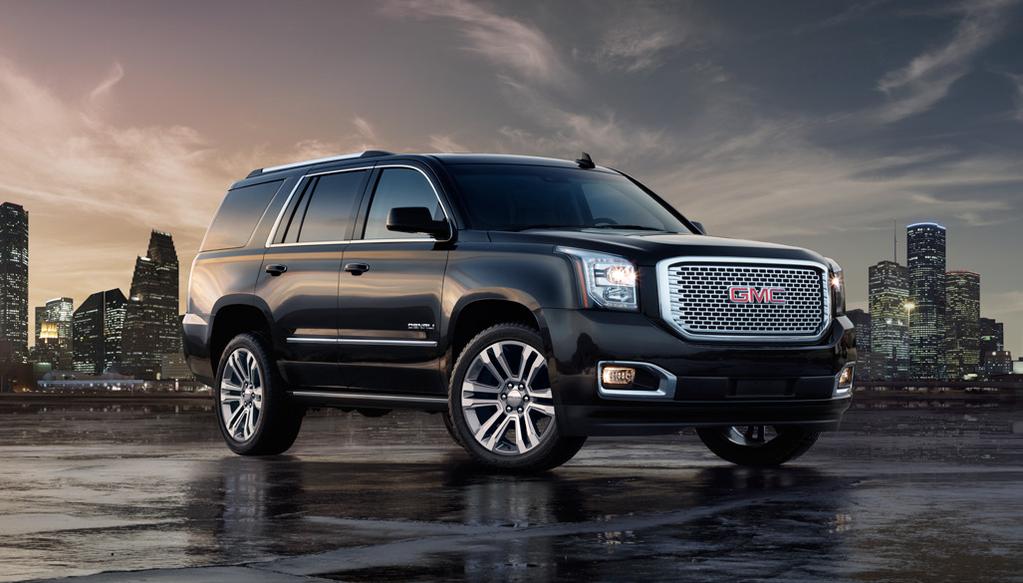 WE ARE PROFESSIONAL GRADE 2017 GMC YUKON ORDERING & APPEARANCE GUIDE F3: NOVEMBER 2016 Yukon Denali shown. For GM dealership personnel use only. Not intended for advertising purposes.